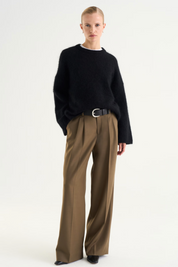Mireya Knitted Sweater Black