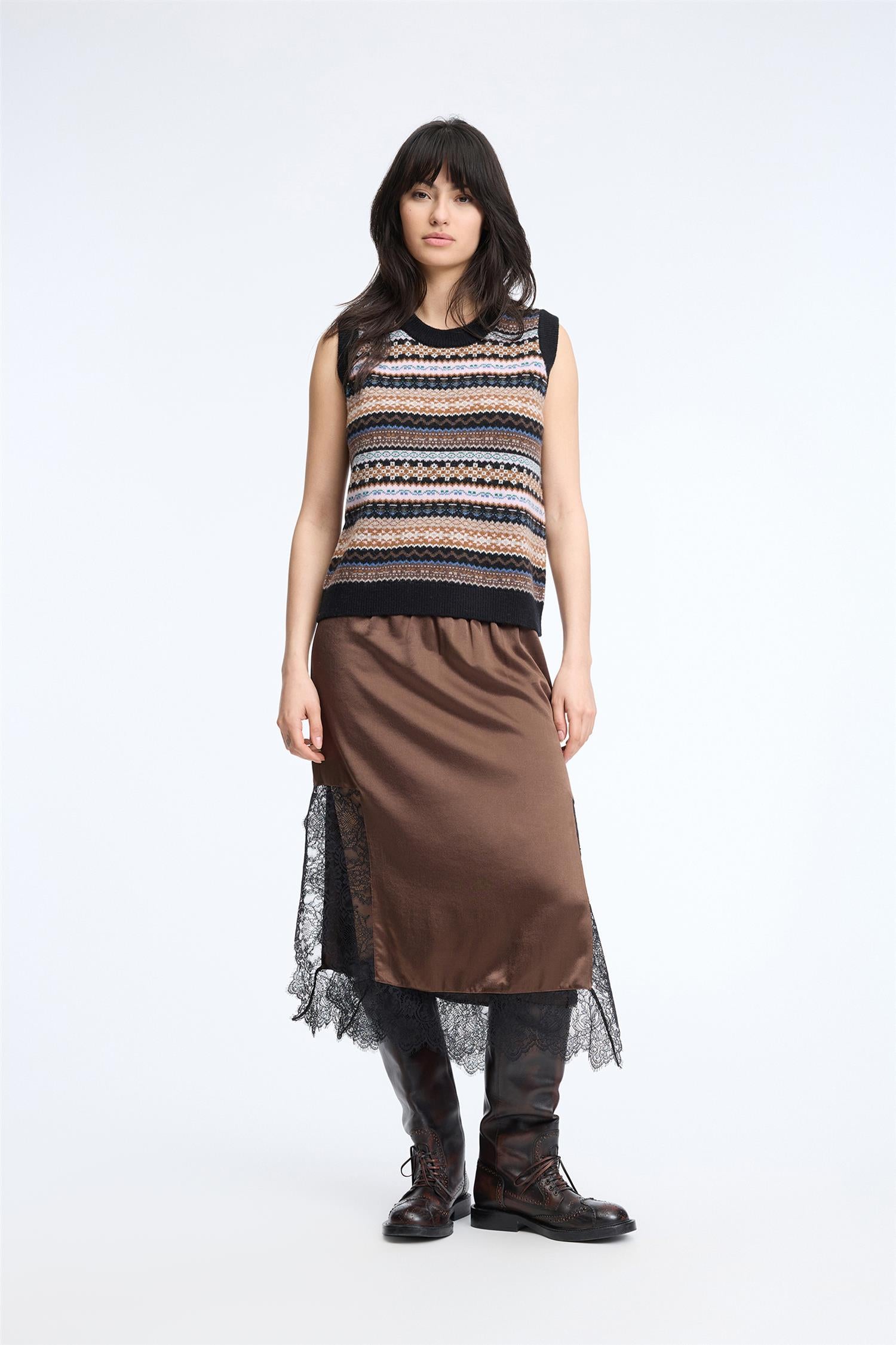 Chloa Skirt Brown