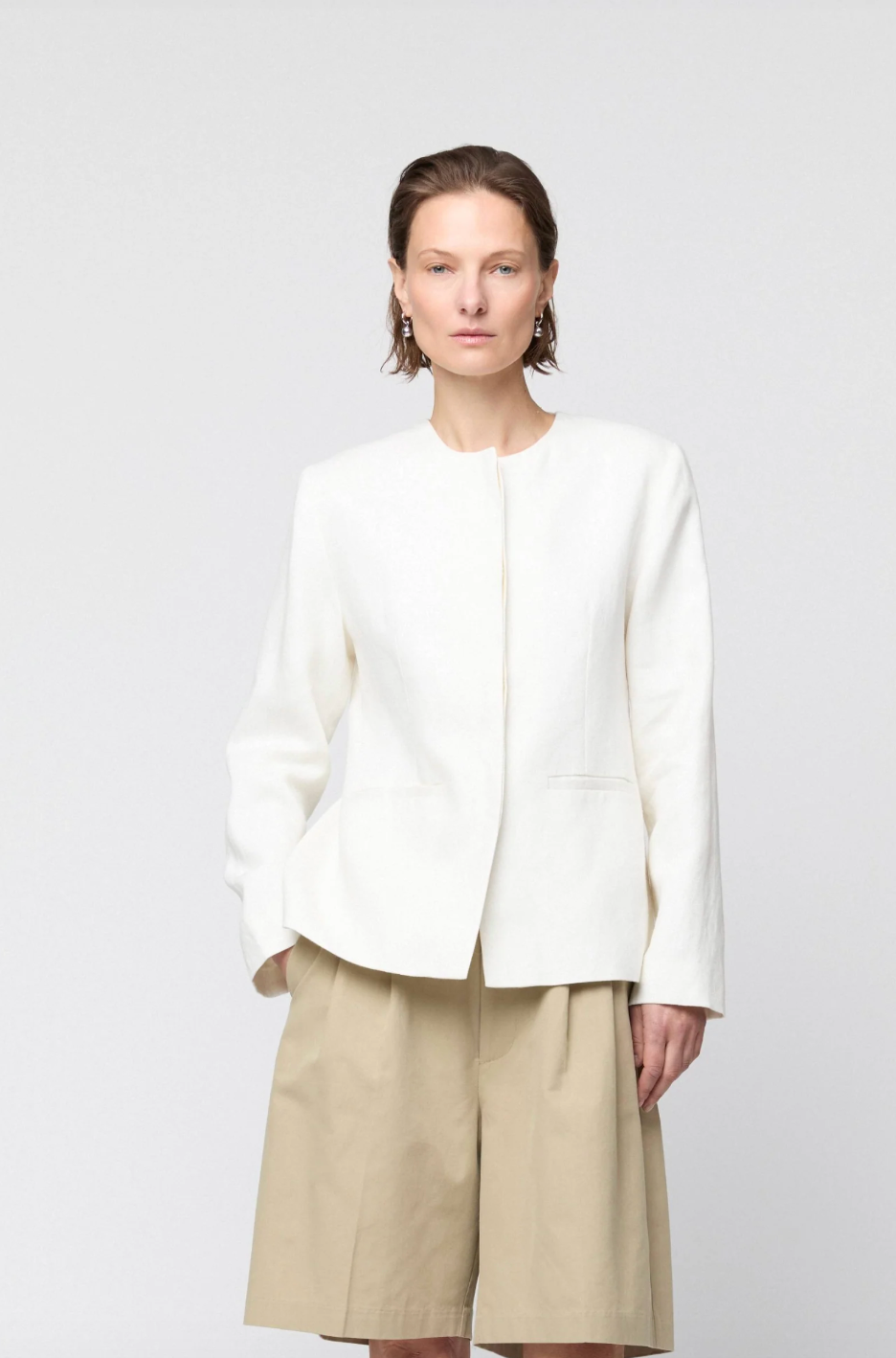 Linen Noir Blazer