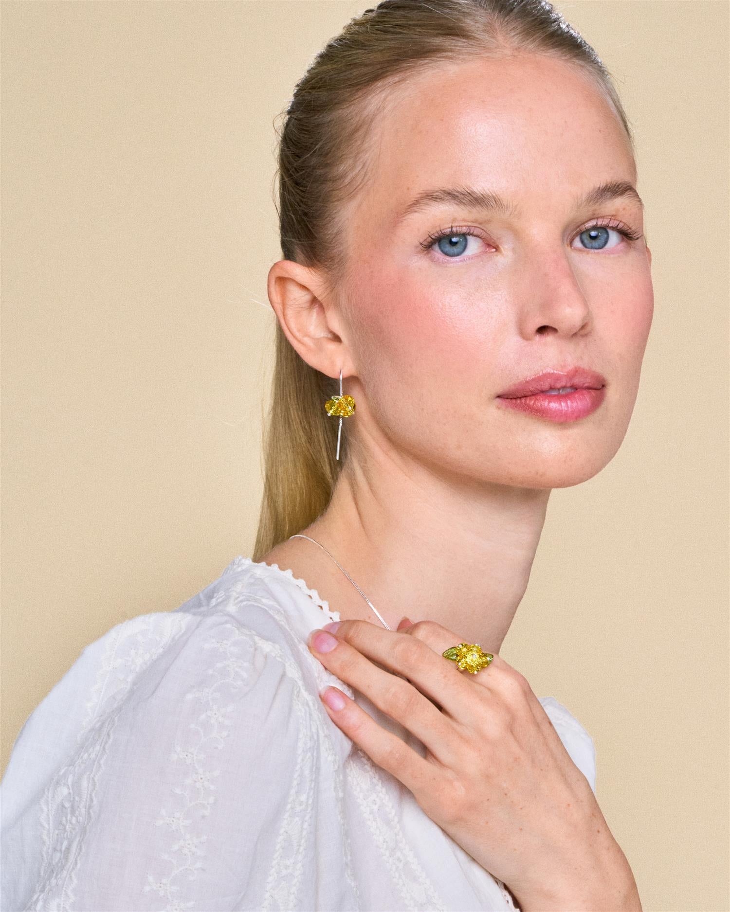 Limoncello Earrings Silver