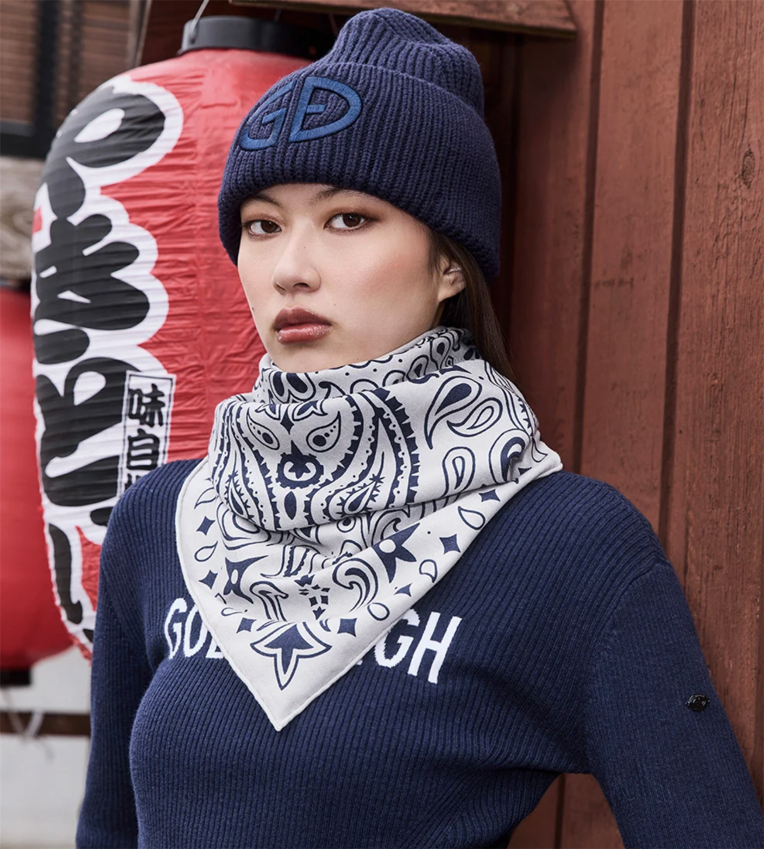 Nagomi Scarf Birch Grey