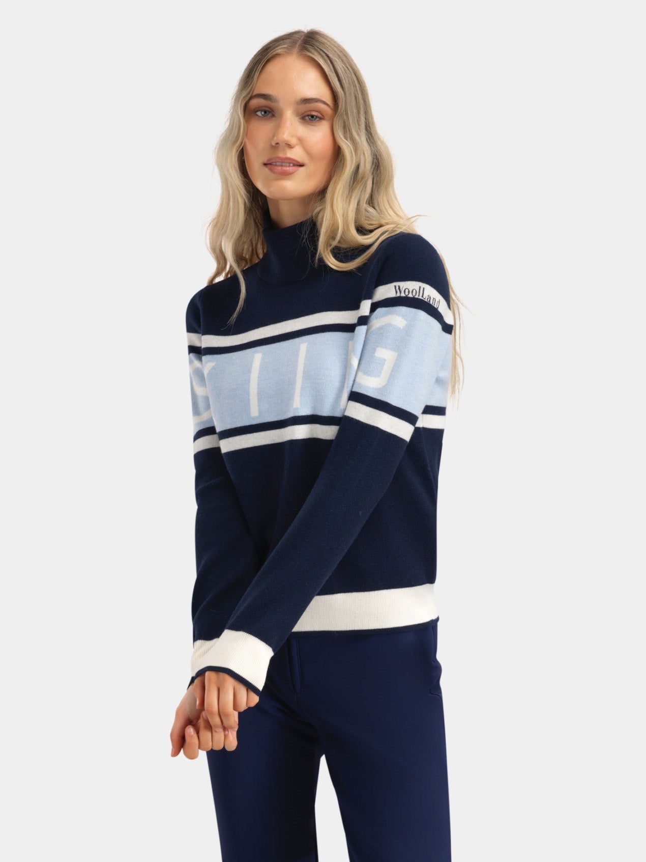 Solsidan Sweater Blue ink