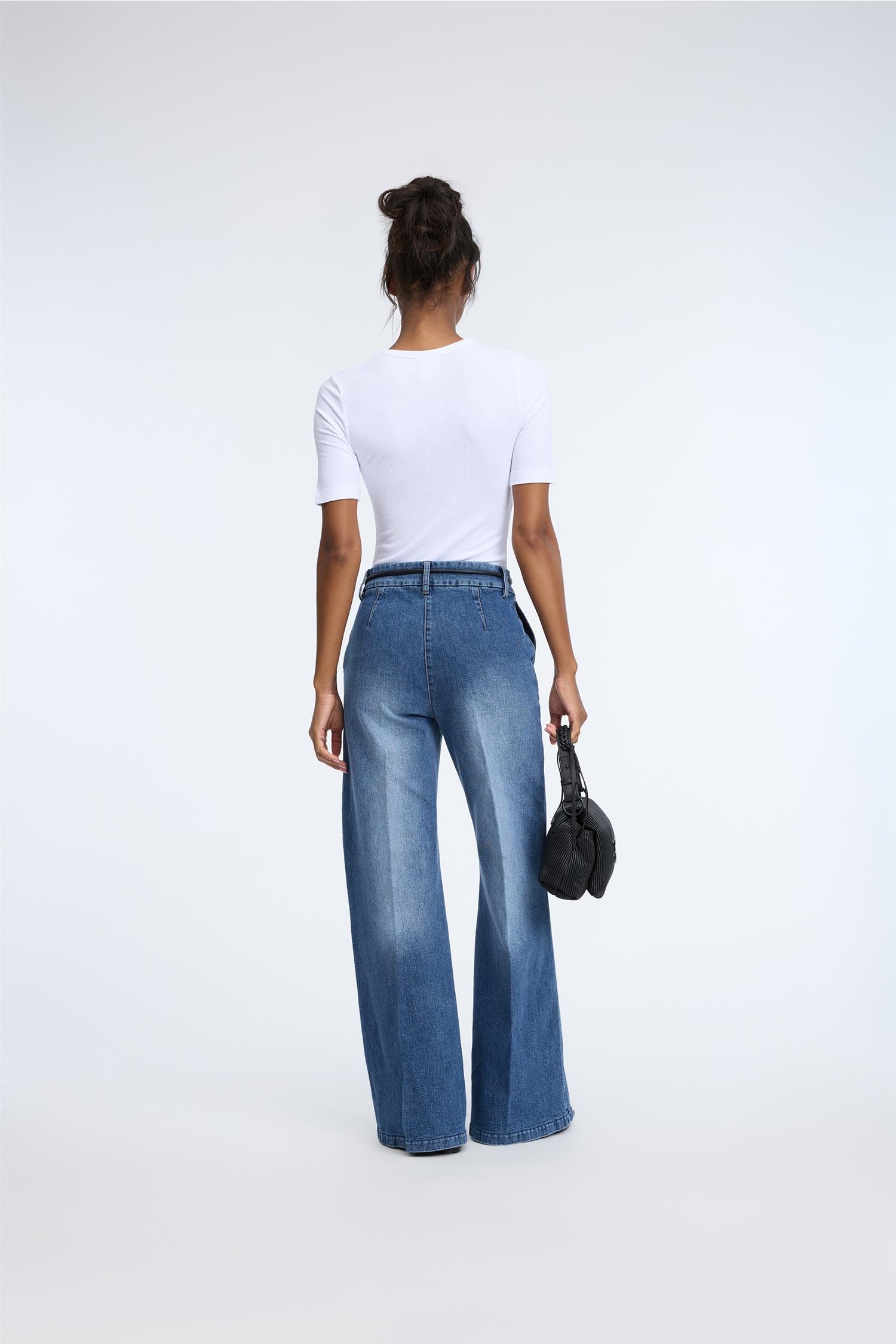 Eileen Denim Pants Blue