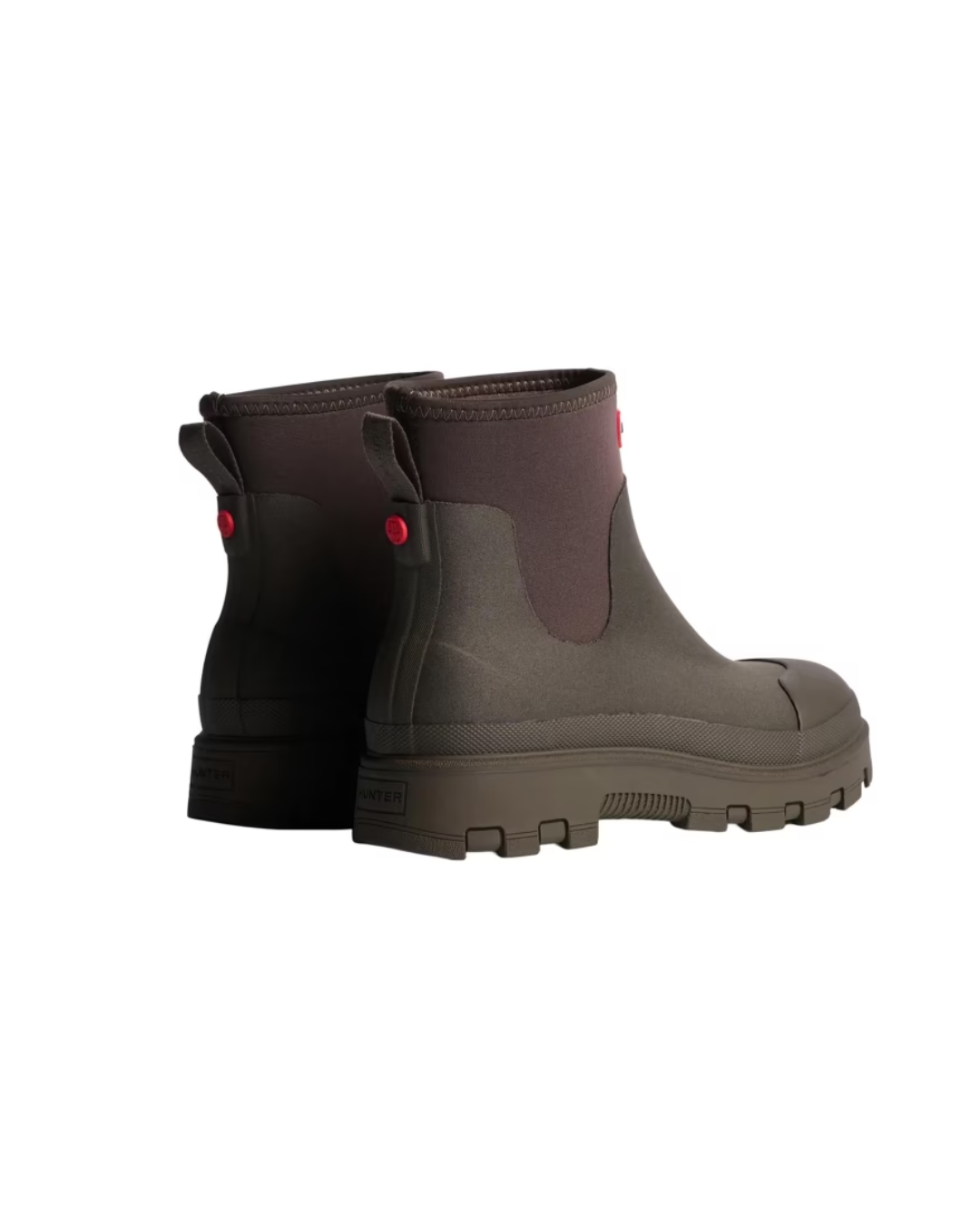 Unisex Elements Neoprene Chelsea Boots Chocolate Brown