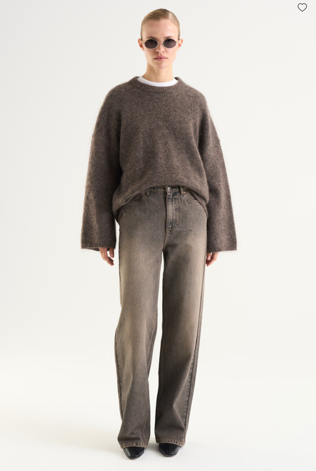 Mireya Knitted Sweater Dk Taupe