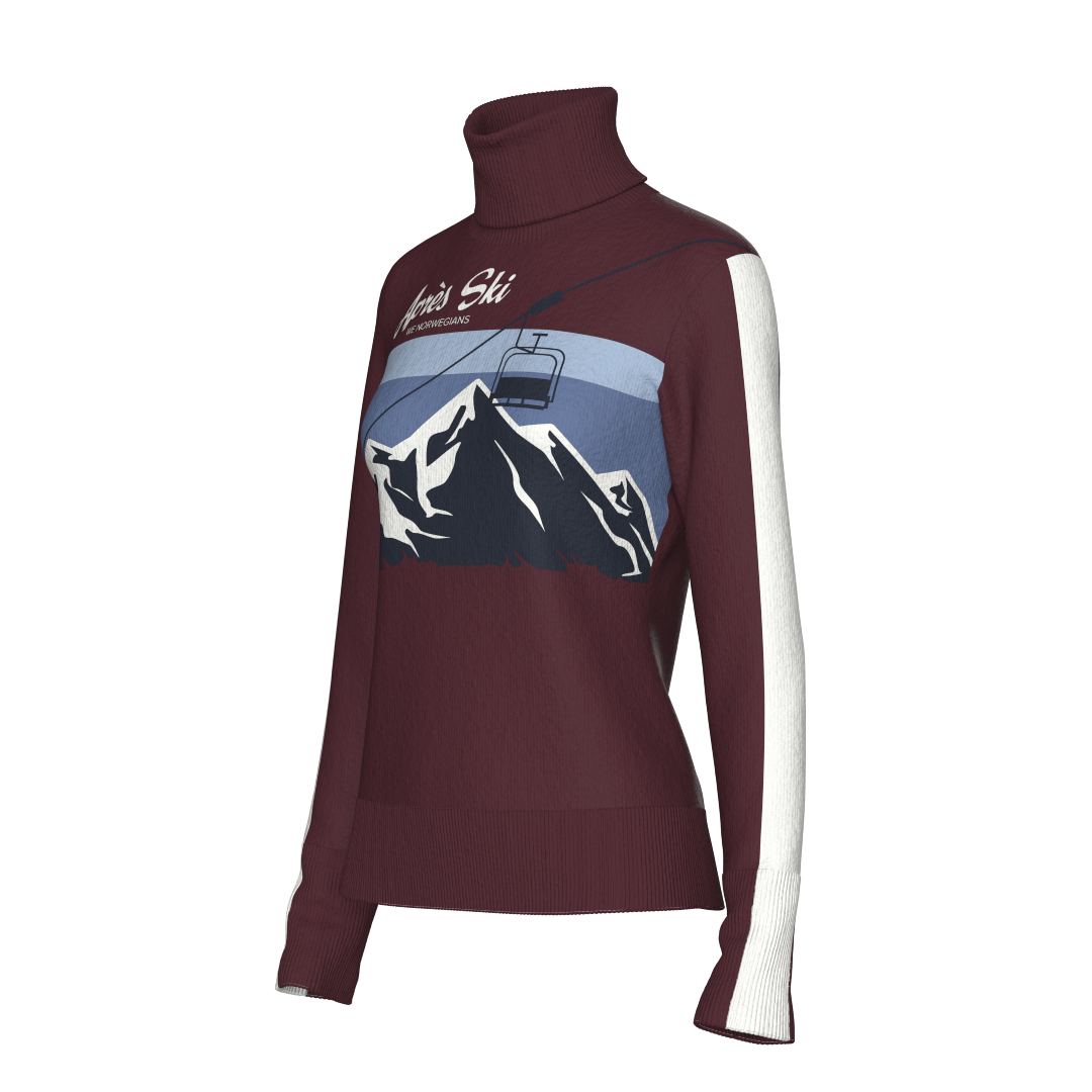 AfterSki Sweater Burgundy