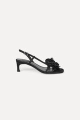 Satin Flower Sandal
