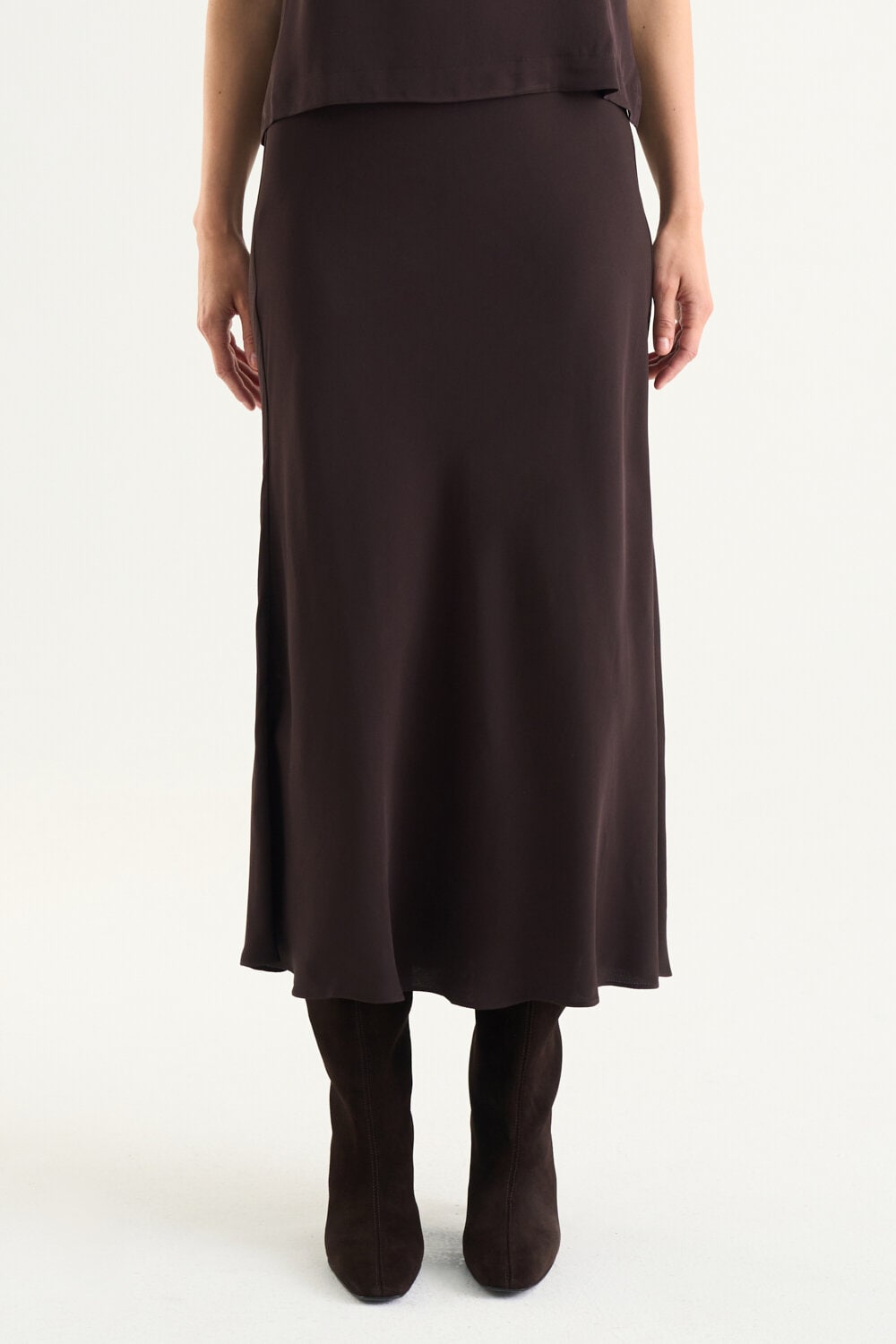 Tyne Satin skjørt