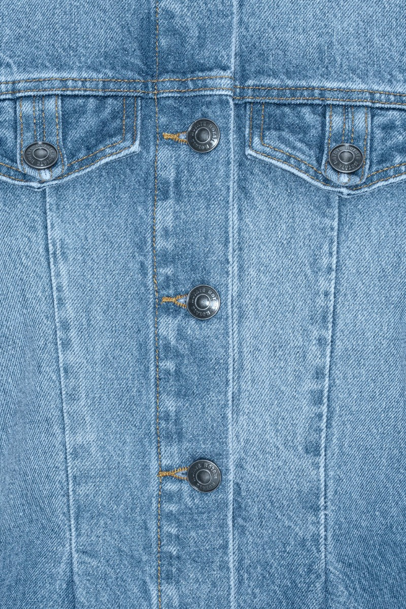 Flared Denim topp