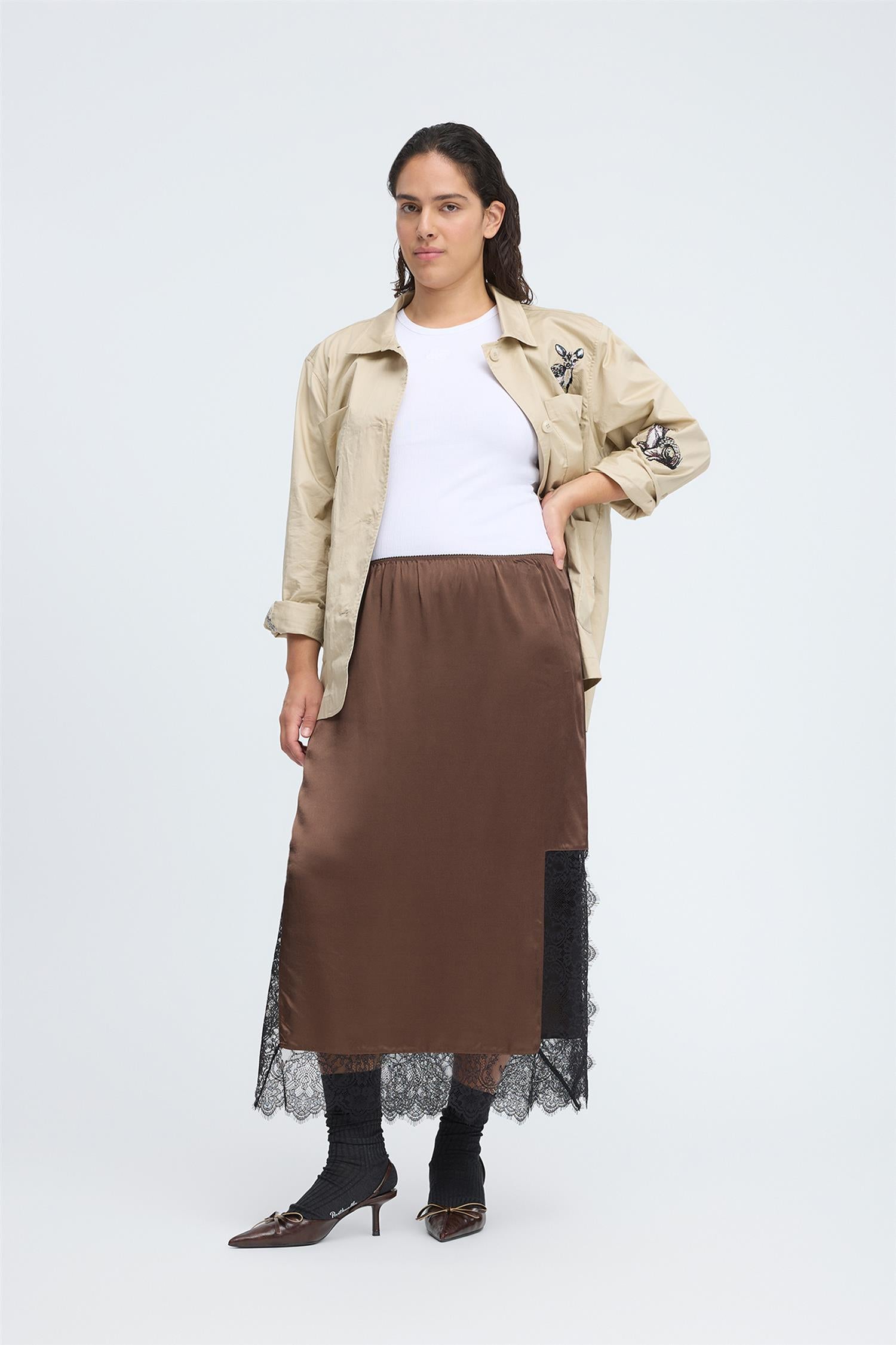 Chloa Skirt Brown