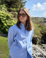 SRC Oversized Shirt Blue Stripe