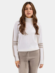 Sentraltind Knitted Sweater Latte