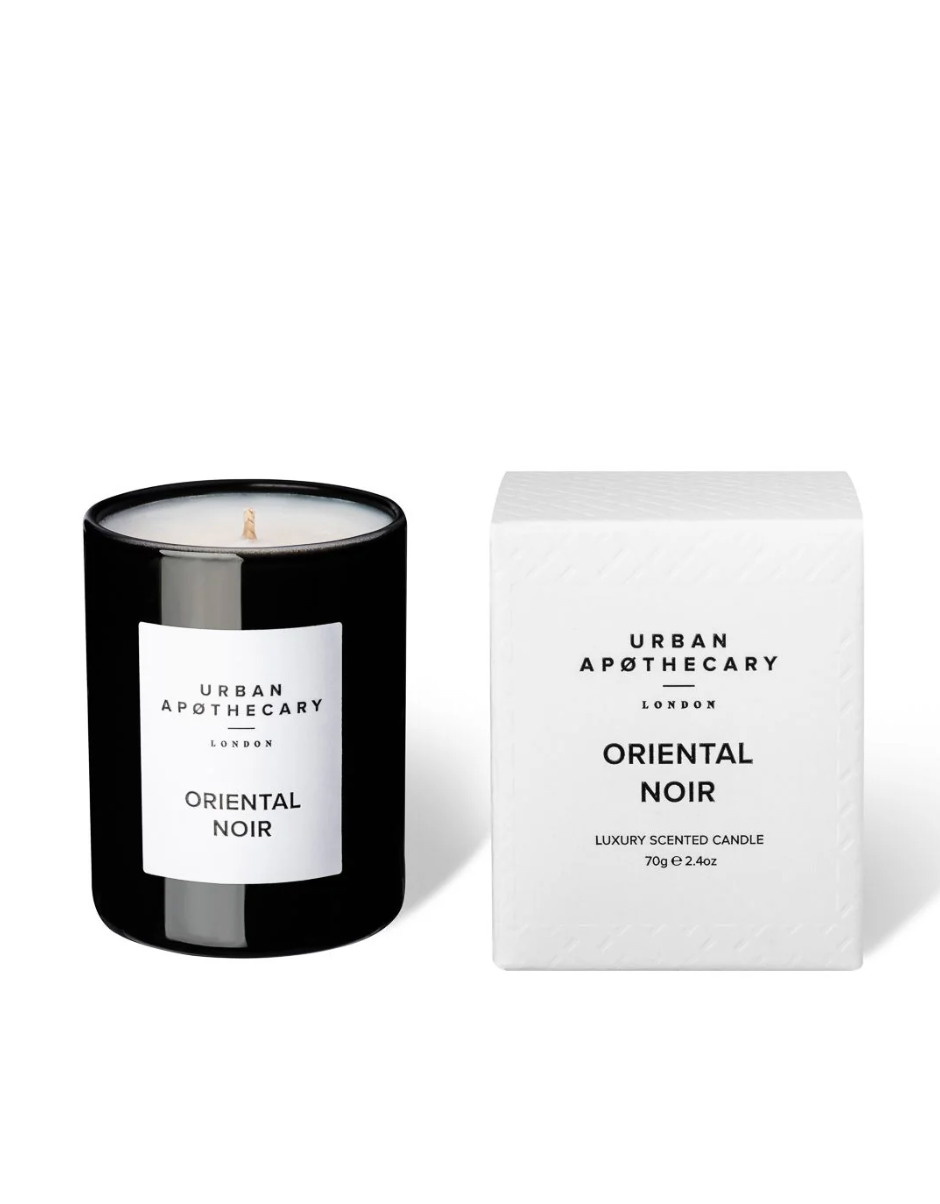 Black Glass Candle 70g - 15t - Oriental Noir