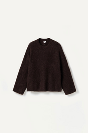 Mireya Knitted Sweater Mocha Brown