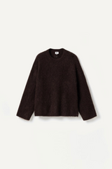 Mireya Knitted Sweater Mocha Brown