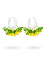 Mini Lemon Fields Forever Earrings Silver