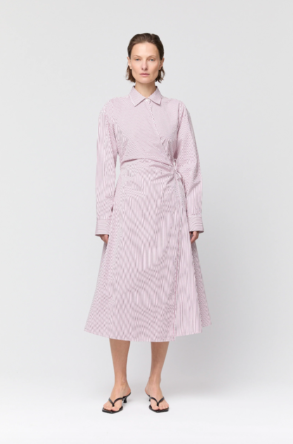 Wrap Shirt Dress