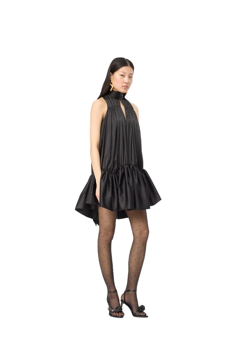 Mini Bell Dress Black