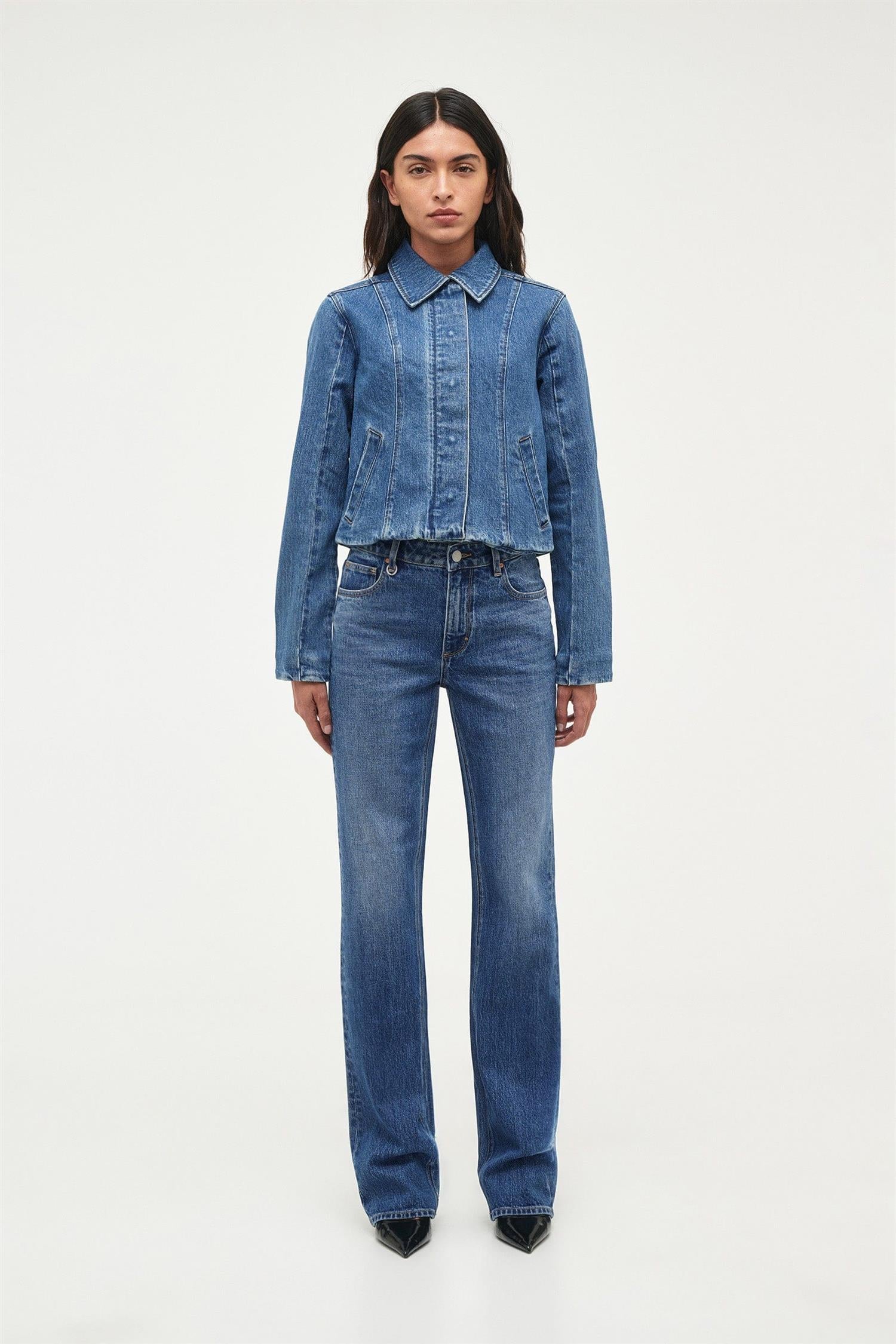 Denim Jacket Vivid Indigo