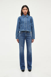 Denim Jacket Vivid Indigo