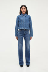 Denim Jacket Vivid Indigo