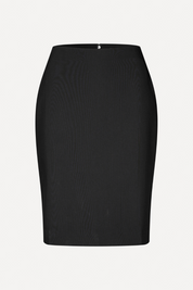 Cut Out Rhinestone Skirt Black