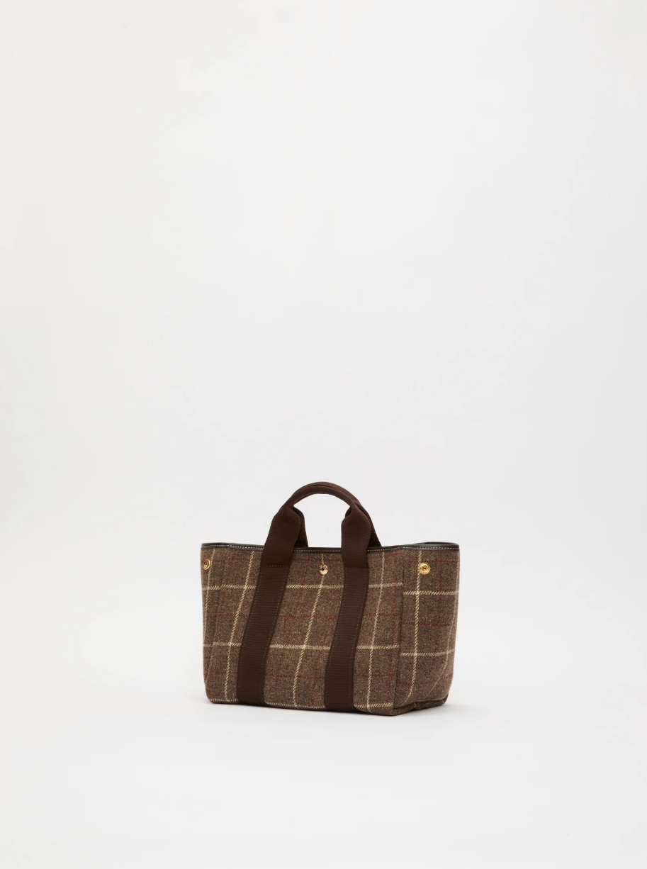 Traversée S Hunting Tweed Brown