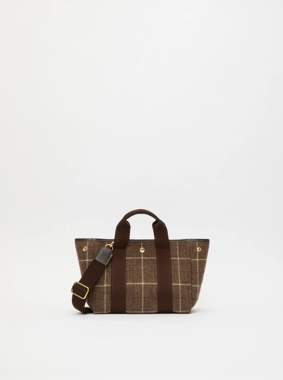 Traversée S Hunting Tweed Brown