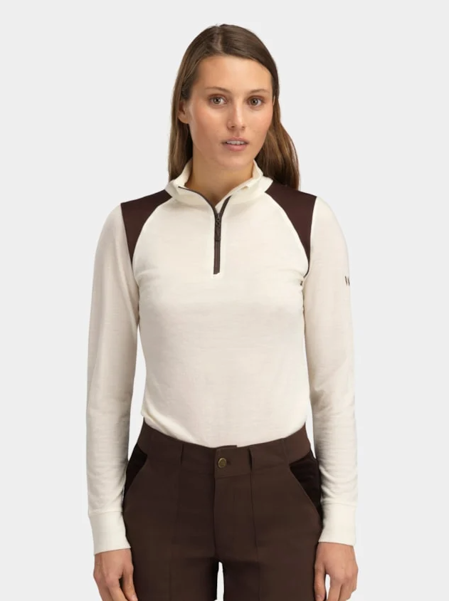 Hilleknuten Half-zip Ulltrøye