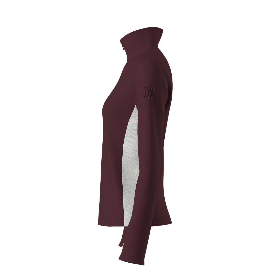 Voss ZipUp Burgundy