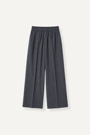 Linn Trousers Grey Pinstripe