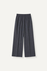 Linn Trousers Grey Pinstripe