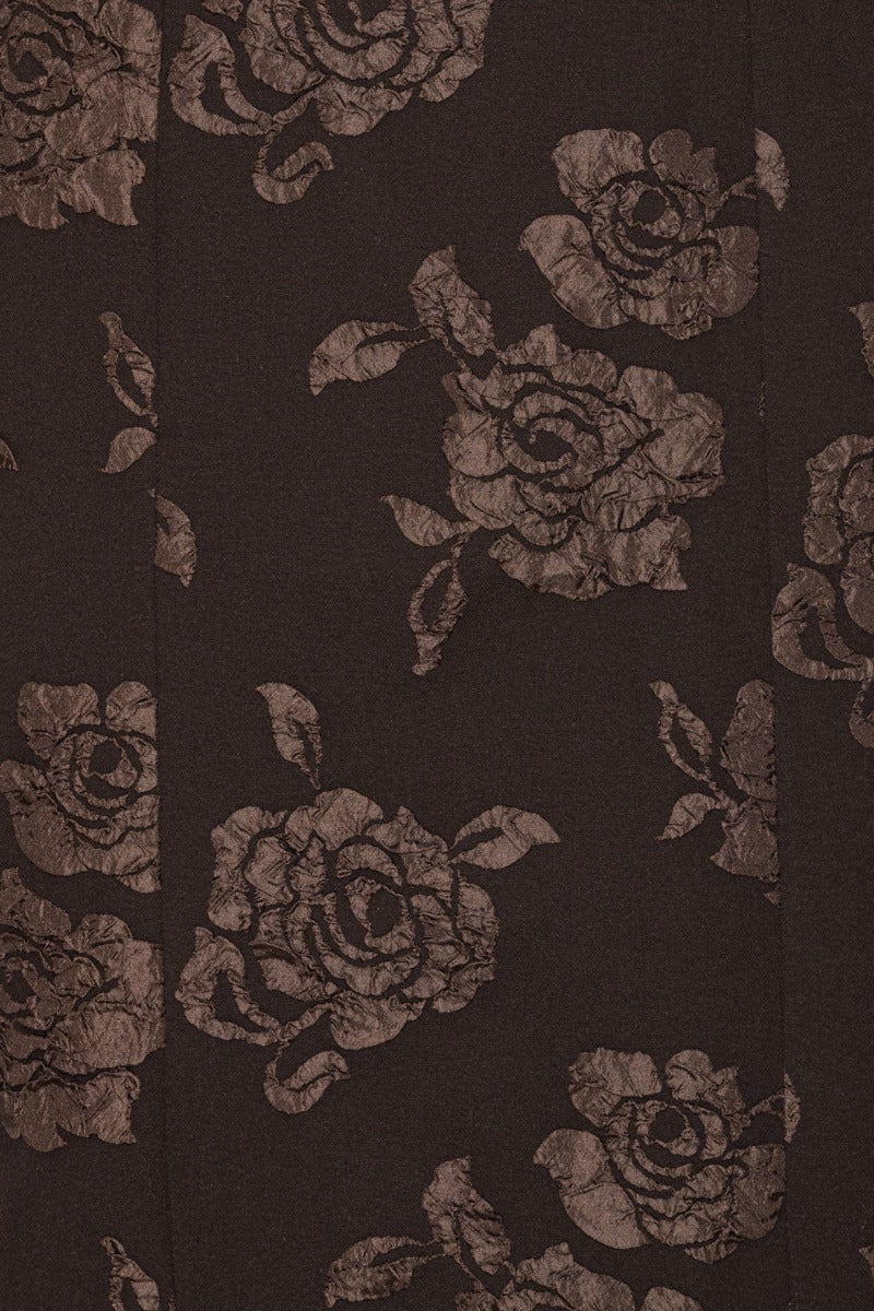 JACQUARD MIDI DRESS