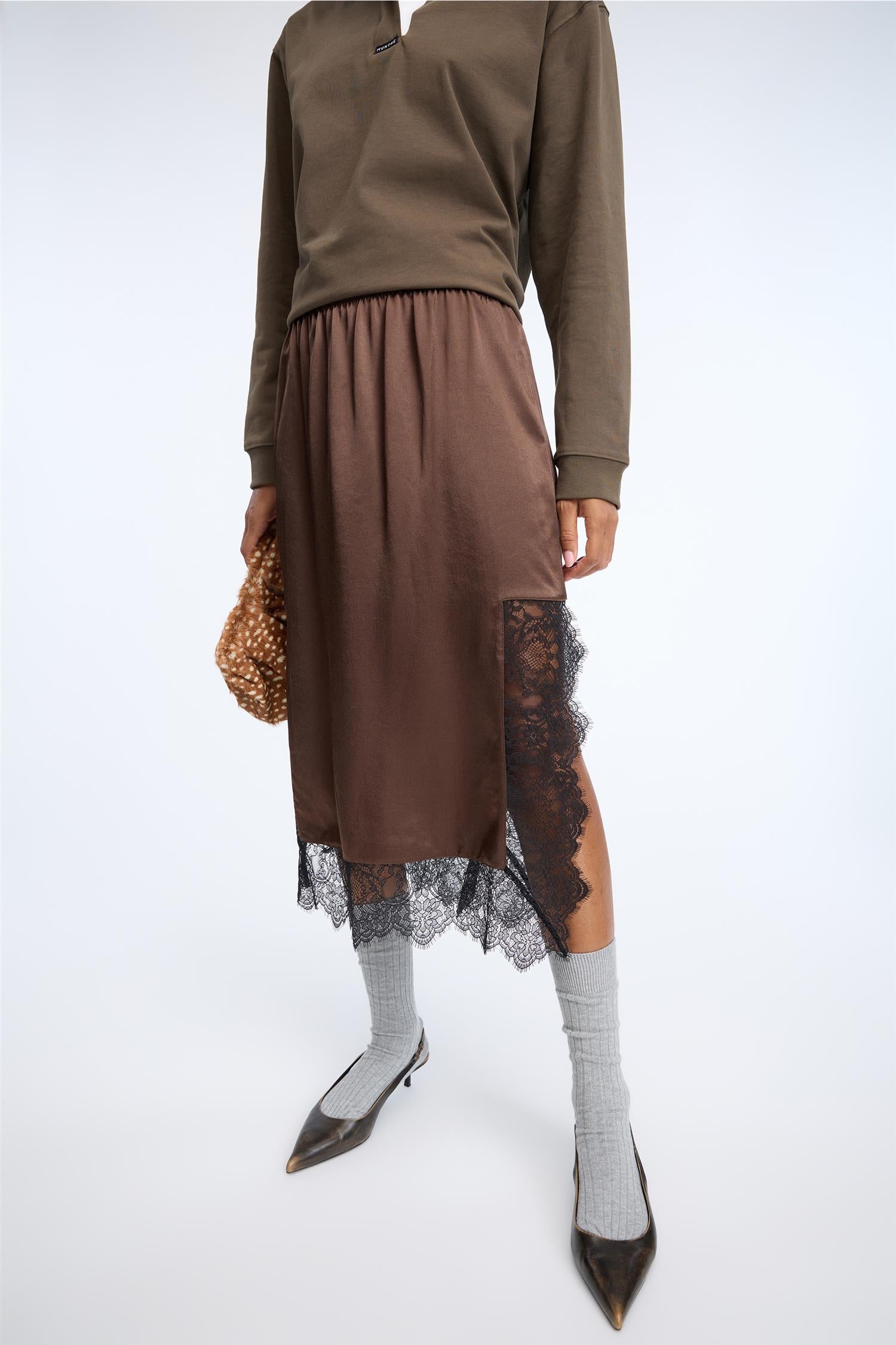 Chloa Skirt Brown