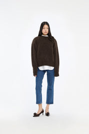Knit Flower genser