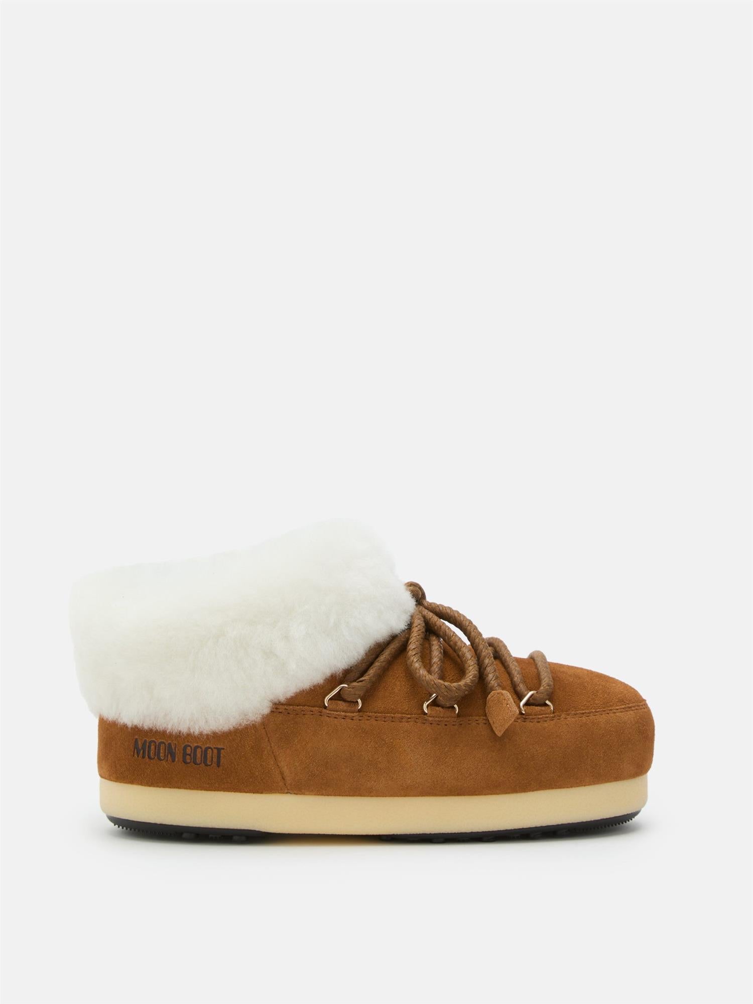 Evx Suede Mules Cognac/Natural