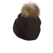 Geilo PomPom Hat Brown