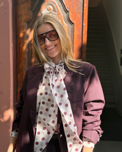 Ethelcras Shirt Grape Dot