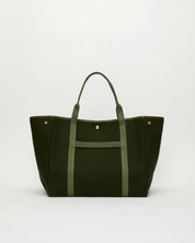 TRAVERSÉE L - Whip Olive Flannel