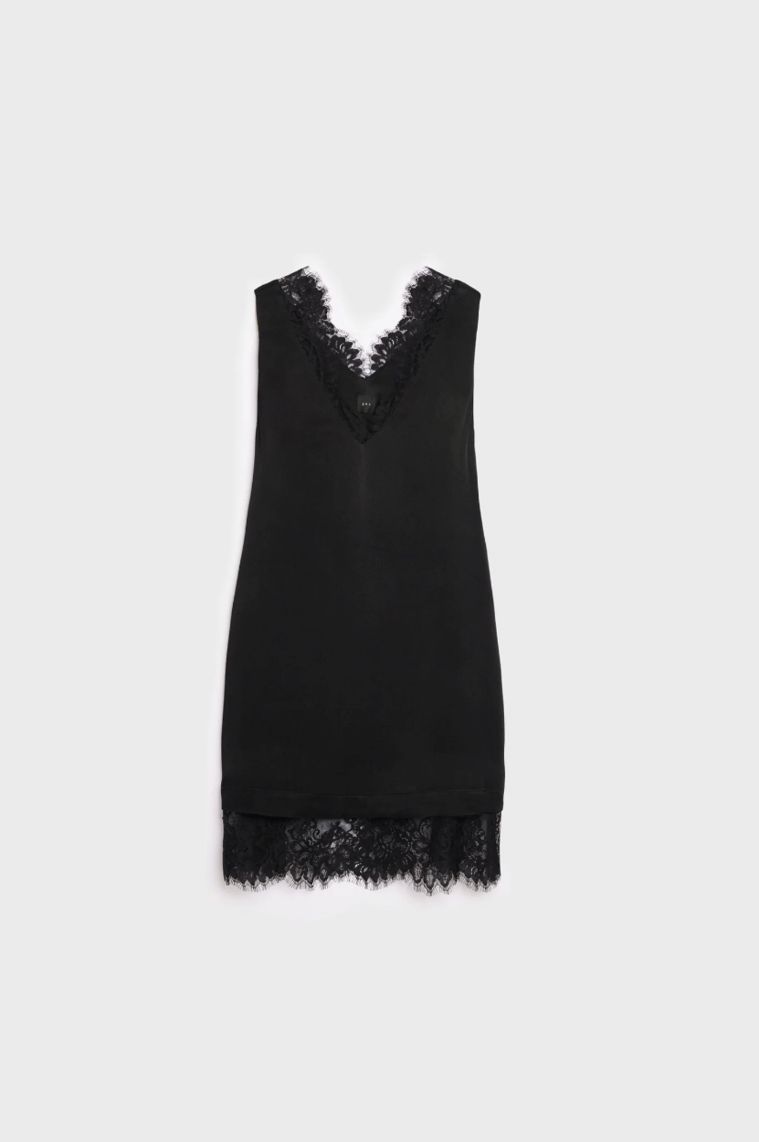 Thurma Lace Top Black