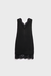 Thurma Lace Top Black