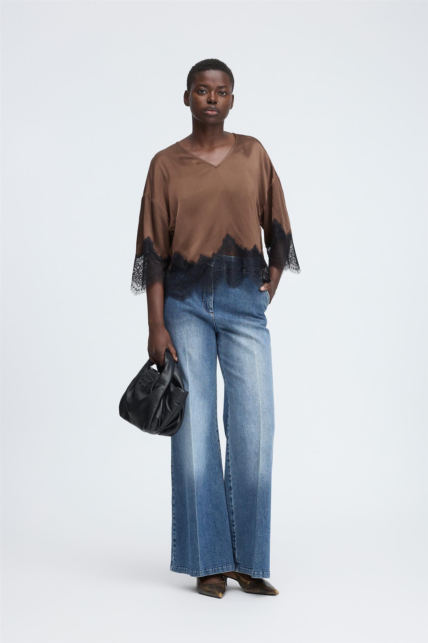Cafira Top Brown