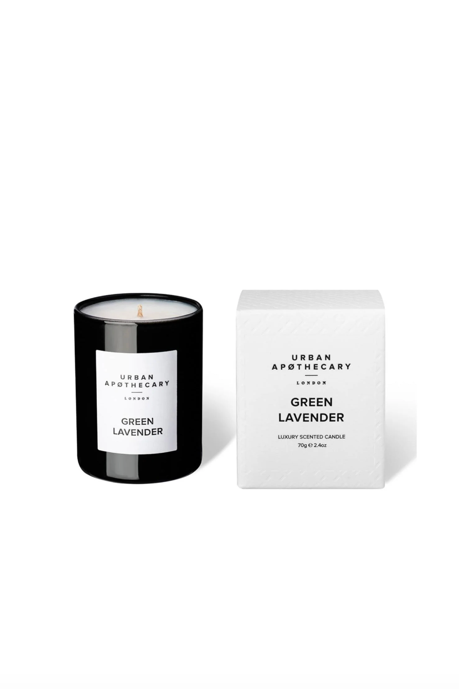 Black Glass 70g - 15t - Green Lavender