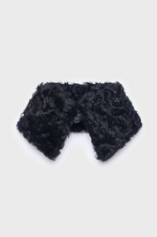 Shearling Collar Black