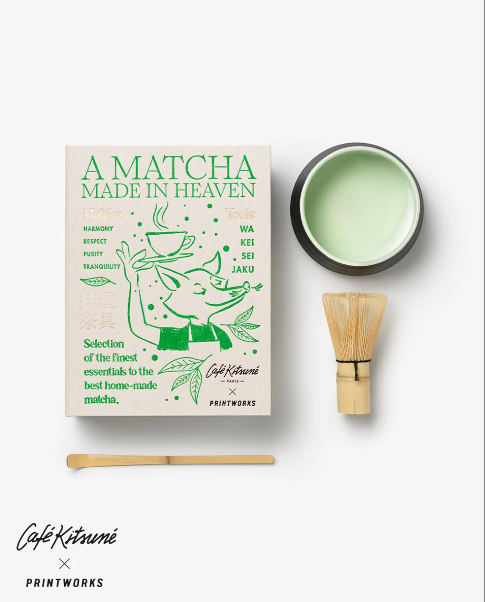Matcha Tools Café Kitsuné x Printworks