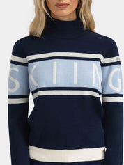 Solsidan Sweater Blue ink