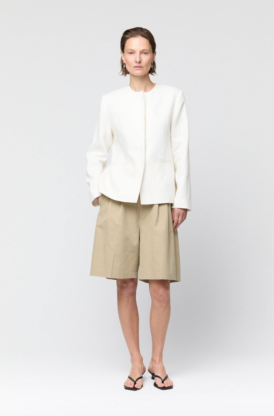 Linen Noir Blazer
