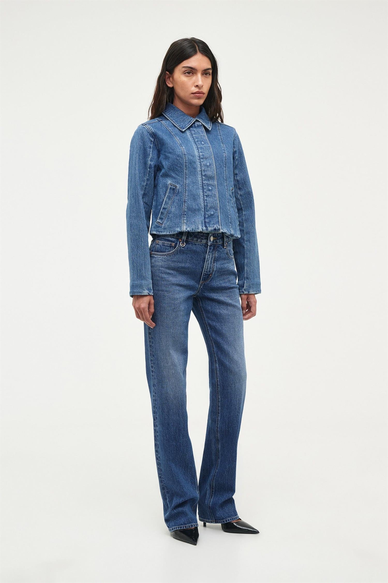 Denim Jacket Vivid Indigo
