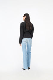 Short Tailored Jacket Black