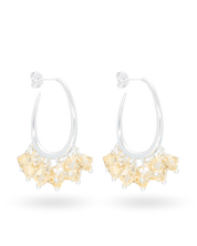 Vanilla Whip Earrings in Silver